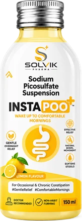 Instapoo oral suspension, 150 ml bottle
